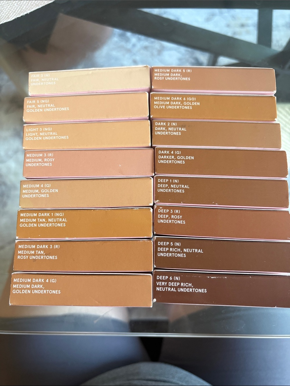 ONE/SIZE Foundation 16 shades Neutral to Deep turn up the base